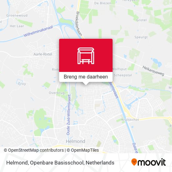 Helmond, Openbare Basisschool kaart