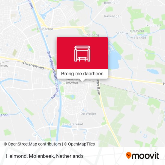 Helmond, Molenbeek kaart