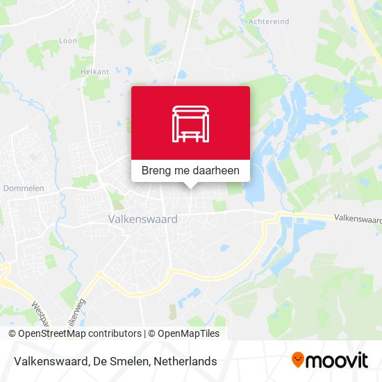 Valkenswaard, De Smelen kaart