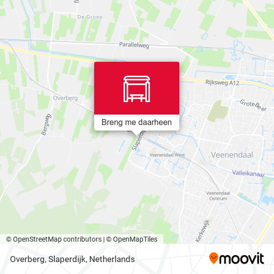 Overberg, Slaperdijk kaart