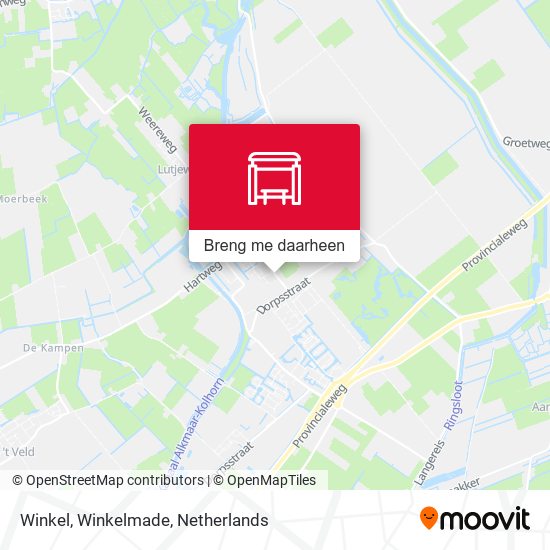 Winkel, Winkelmade kaart
