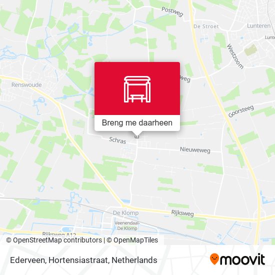 Ederveen, Hortensiastraat kaart