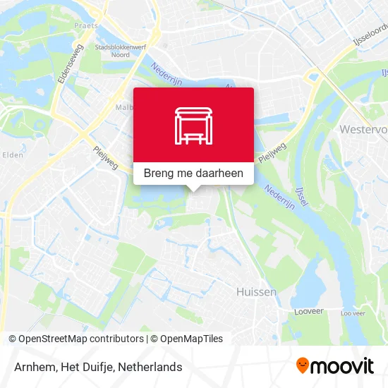 Arnhem, Het Duifje kaart