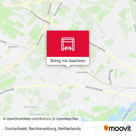 Oosterbeek, Rechterenborg kaart