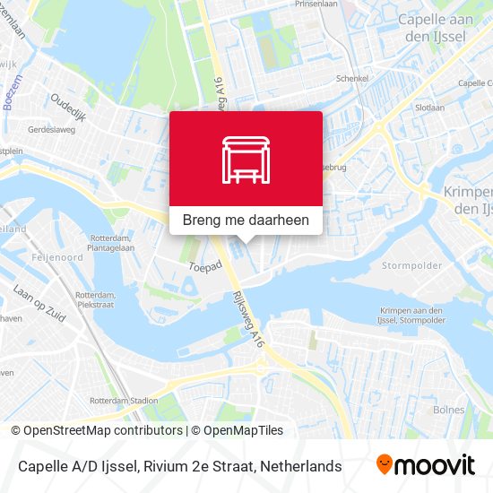 Capelle A / D Ijssel, Rivium 2e Straat kaart