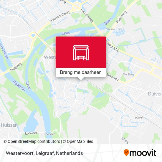 Westervoort, Leigraaf kaart