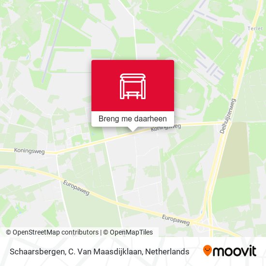 Schaarsbergen, C. Van Maasdijklaan kaart