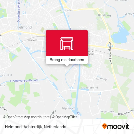 Helmond, Achterdijk kaart
