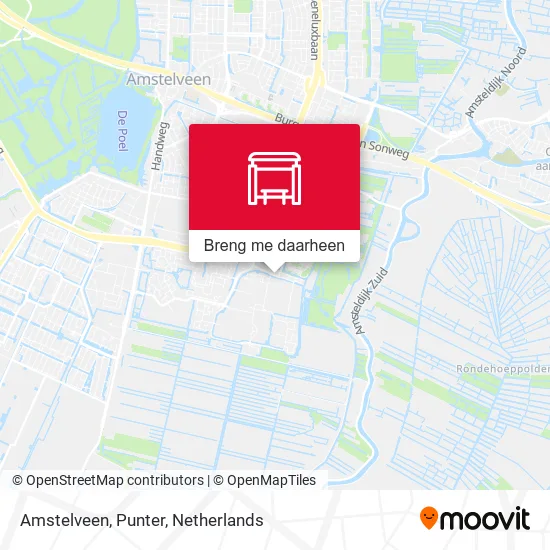 Amstelveen, Punter kaart