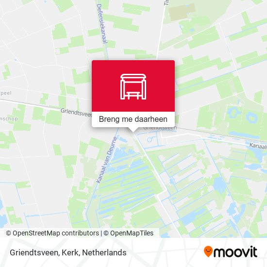 Griendtsveen, Kerk kaart