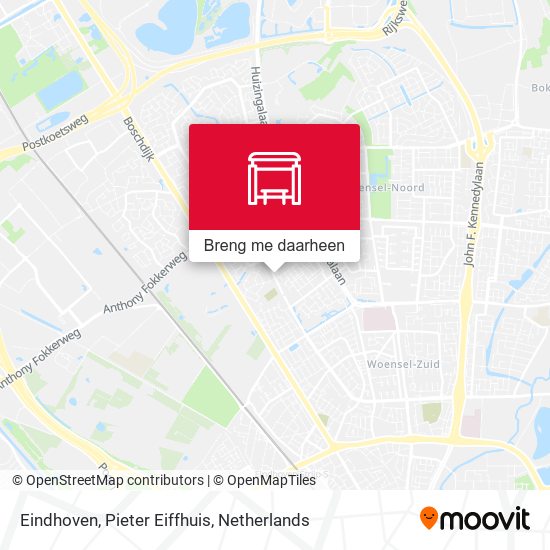 Eindhoven, Pieter Eiffhuis kaart
