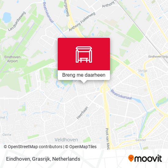 Eindhoven, Grasrijk kaart