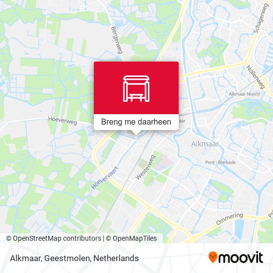 Alkmaar, Geestmolen kaart