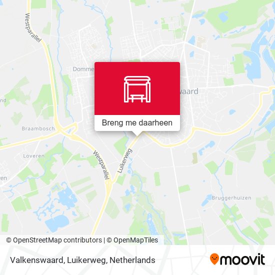 Valkenswaard, Luikerweg kaart