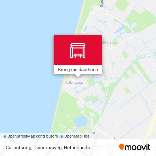 Callantsoog, Duinroosweg kaart