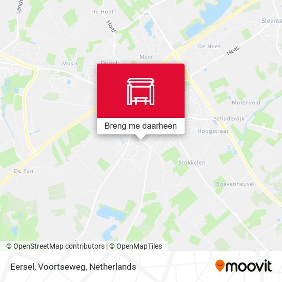 Eersel, Voortseweg kaart