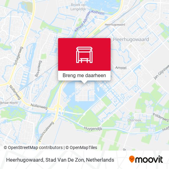 Heerhugowaard, Stad Van De Zon kaart