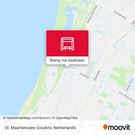 St. Maartenszee, Goudvis kaart
