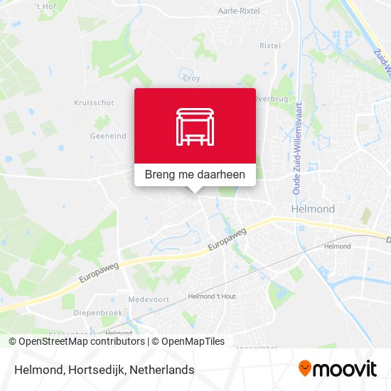 Helmond, Hortsedijk kaart