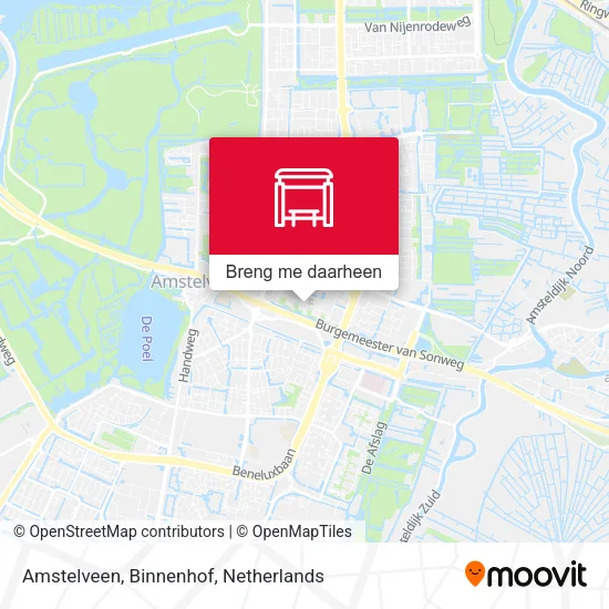 Amstelveen, Binnenhof kaart