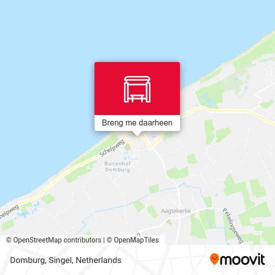 Domburg, Singel kaart