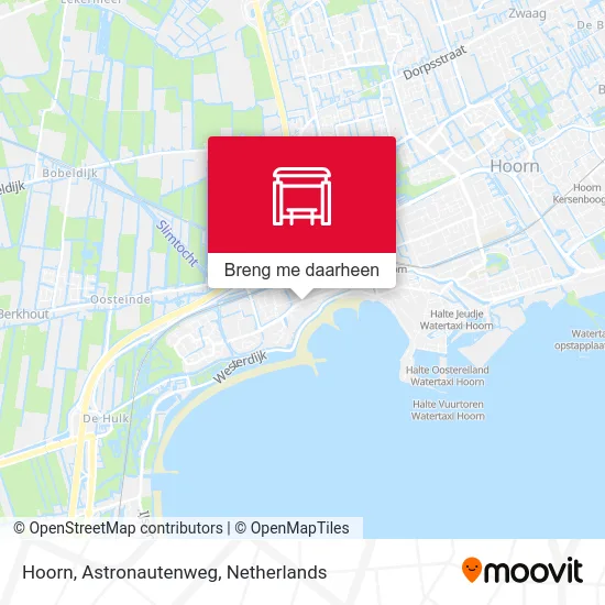 Hoorn, Astronautenweg kaart