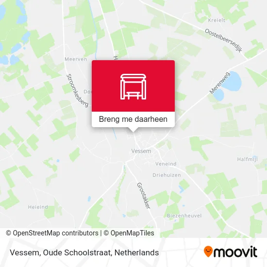 Vessem, Oude Schoolstraat kaart