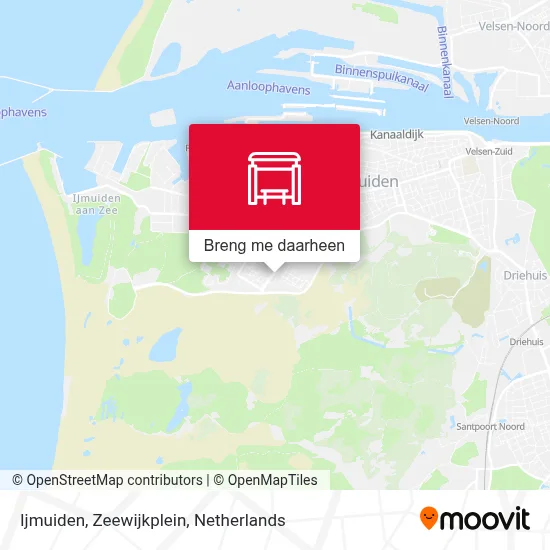 Ijmuiden, Zeewijkplein kaart