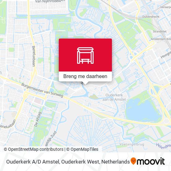 Ouderkerk A / D Amstel, Ouderkerk West kaart