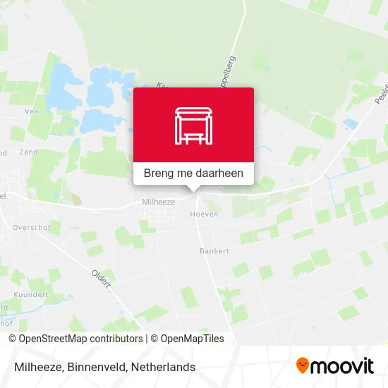 Milheeze, Binnenveld kaart