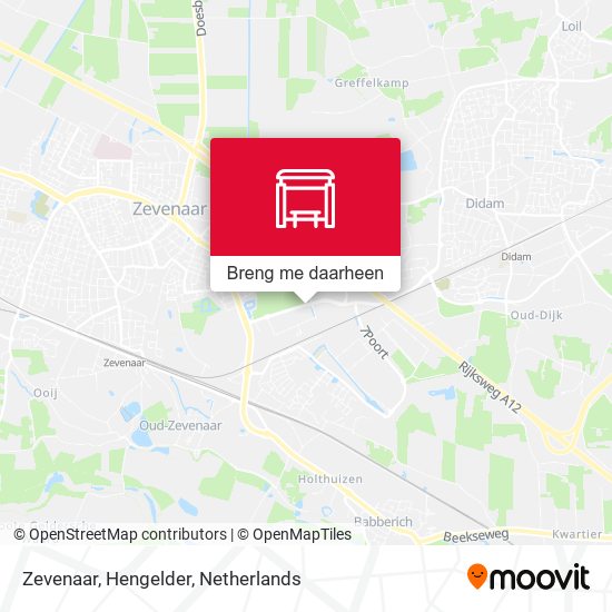 Zevenaar, Hengelder kaart