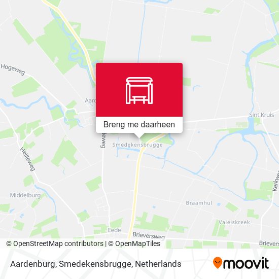 Aardenburg, Smedekensbrugge kaart