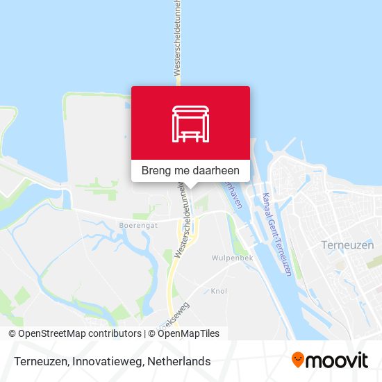 Terneuzen, Innovatieweg kaart