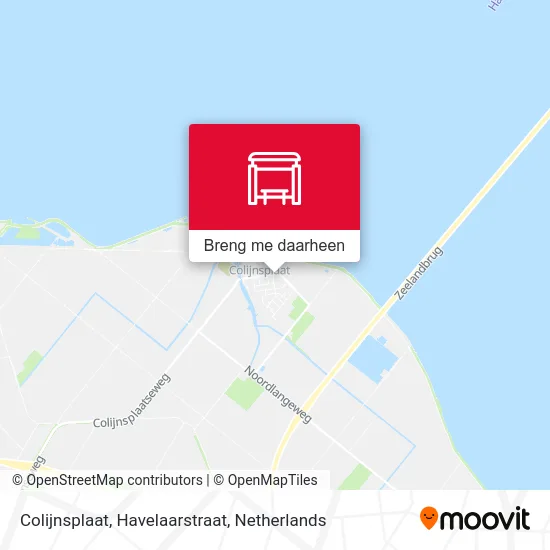 Colijnsplaat, Havelaarstraat kaart