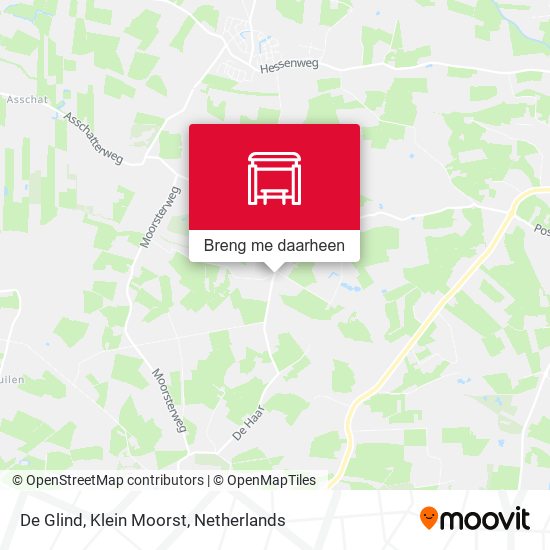 De Glind, Klein Moorst kaart