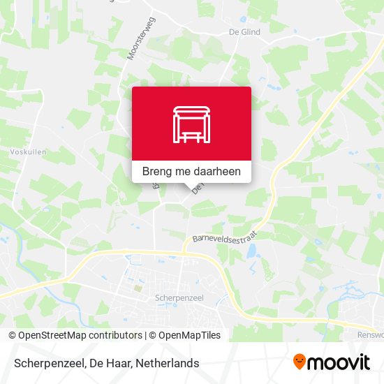 Scherpenzeel, De Haar kaart