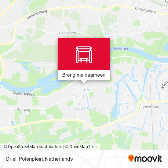 Driel, Polenplein kaart