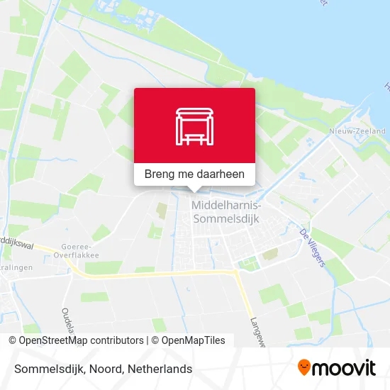 Sommelsdijk, Noord kaart