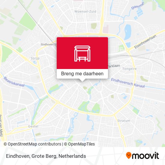 Eindhoven, Grote Berg kaart