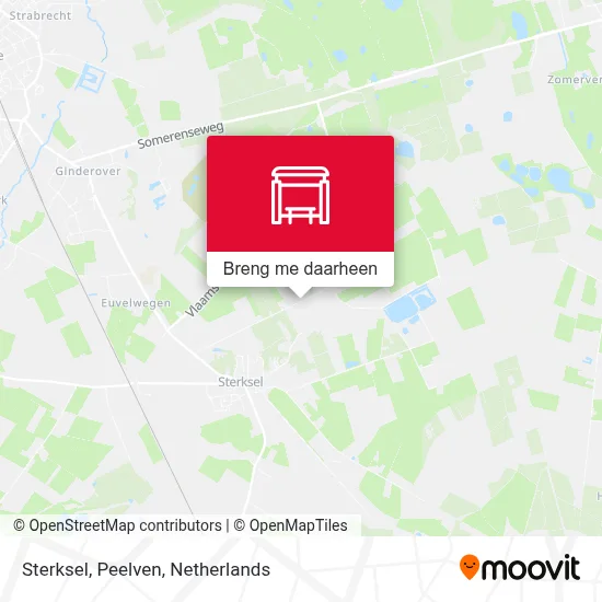 Sterksel, Peelven kaart