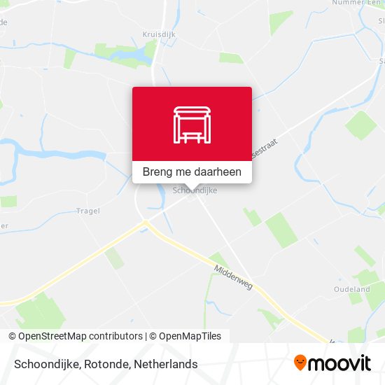 Schoondijke, Rotonde kaart