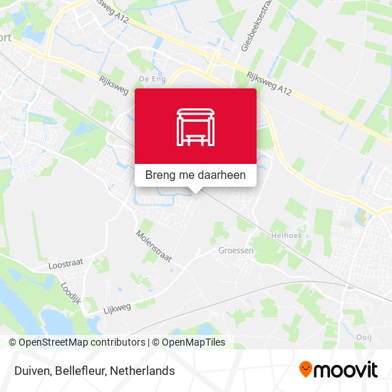 Duiven, Bellefleur kaart