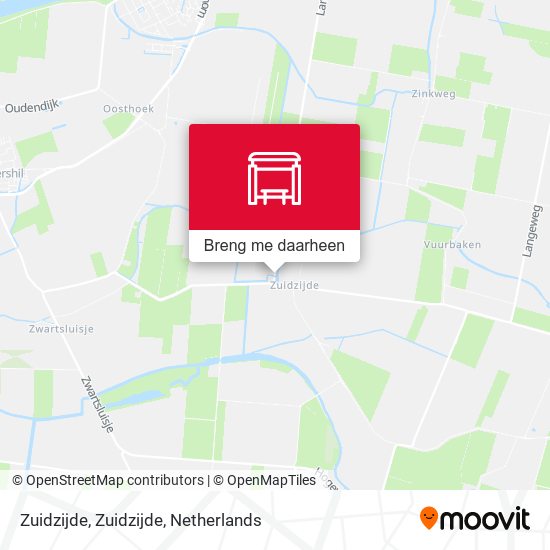 Zuidzijde, Zuidzijde kaart