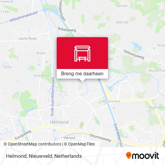 Helmond, Nieuwveld kaart