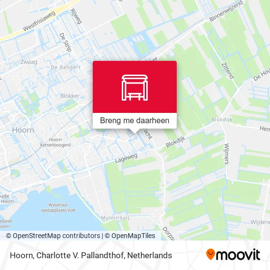 Hoorn, Charlotte V. Pallandthof kaart