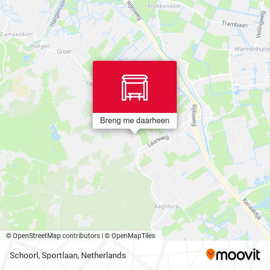 Schoorl, Sportlaan kaart