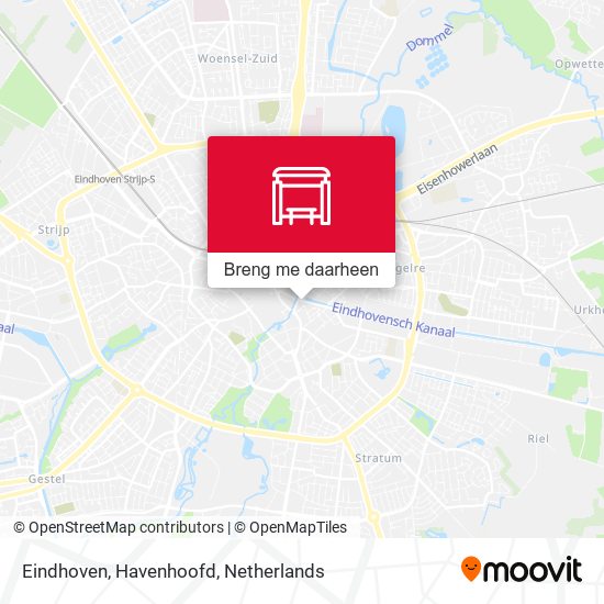 Eindhoven, Havenhoofd kaart