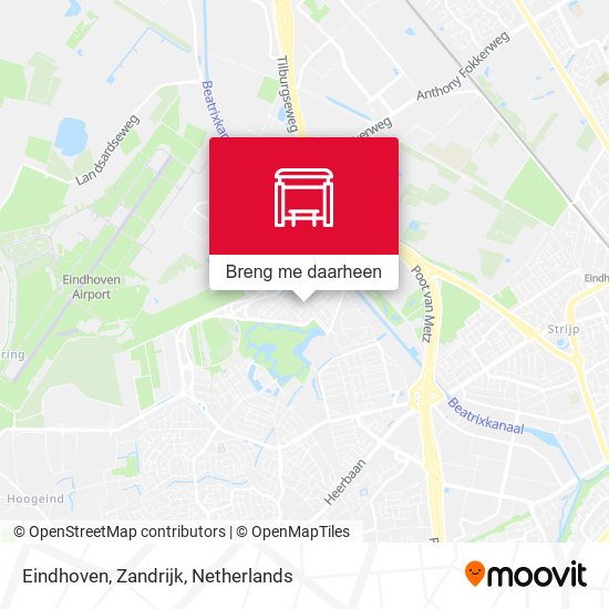Eindhoven, Zandrijk kaart