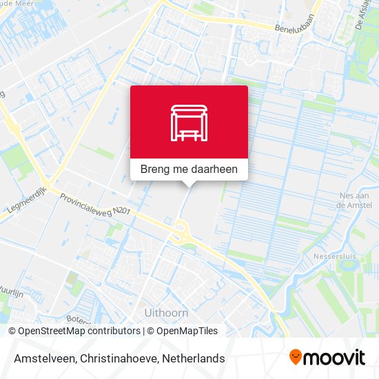 Amstelveen, Christinahoeve kaart