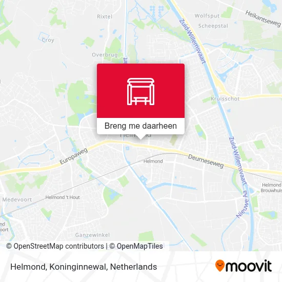 Helmond, Koninginnewal kaart